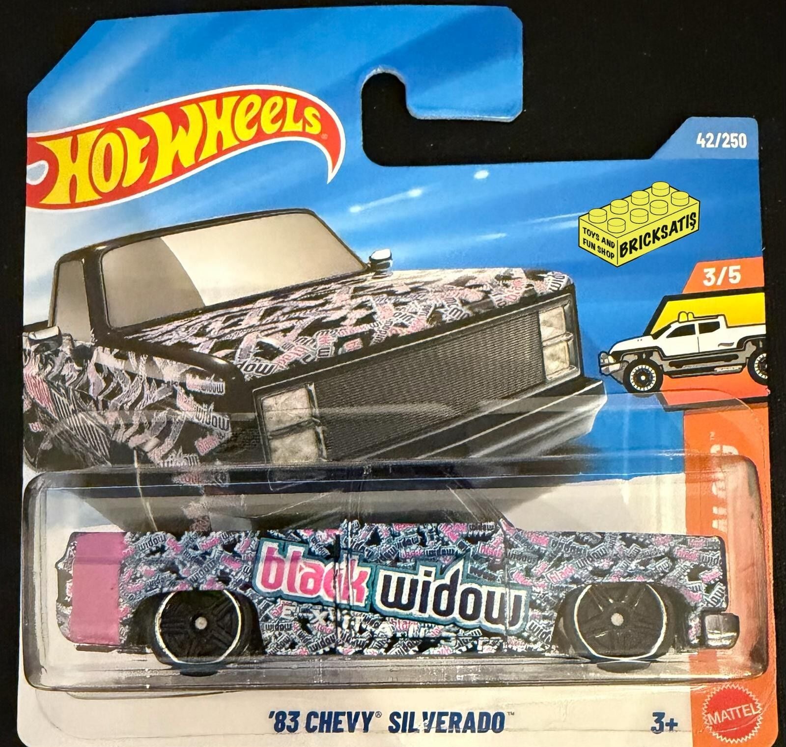 Hot Wheels Tekli Arabalar '83 Chevy Silverado JJJ13 (Truckin' Along)
