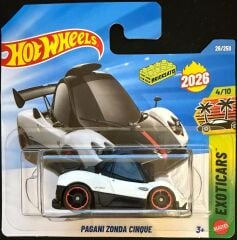 Hot Wheels Tekli Arabalar Pagani Zonda Cinque JJH34 (Exoticars)