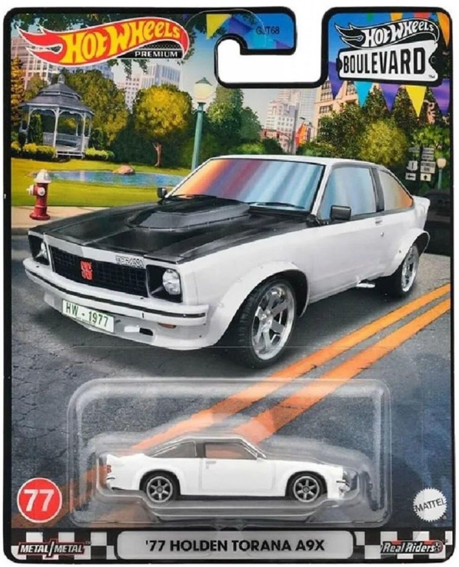 Hot Wheels Premium Boulevard Series '77 Holden Torana A9X HKF12