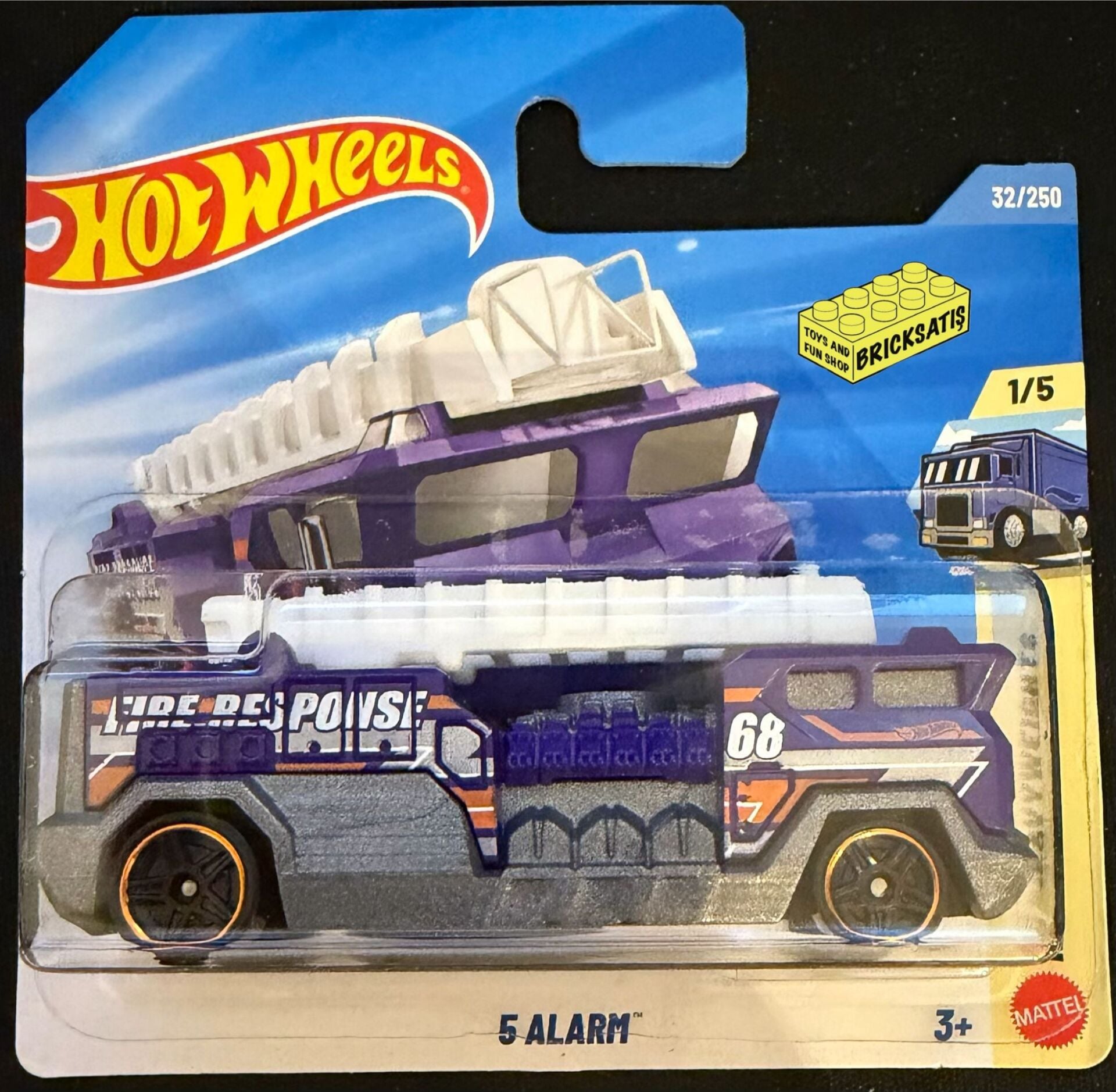 Hot Wheels Tekli Arabalar 5 Alarm JJJ03 (Heavy Weights)