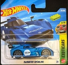 Hot Wheels Tekli Arabalar McMurtry Speirling JJH81 (Exoticars)