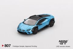 Mini GT Lamborghini Huracán Sterrato Blu Aegir 807