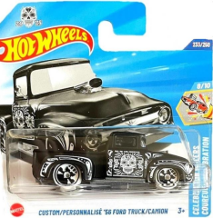 Hot Wheels Tekli Arabalar Custom/Personnalise '56 Ford Truck/Camion JBB43 (Celebration Racers)