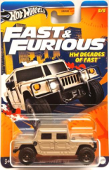 Hot Wheels Fast & Furious Hummer H1 HRW45