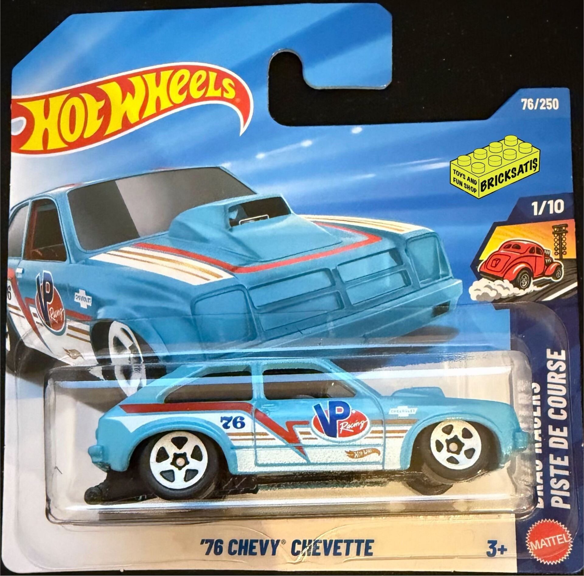 Hot Wheels Tekli Arabalar '76 Chevy Chevette JJJ40 (Drag Racers)