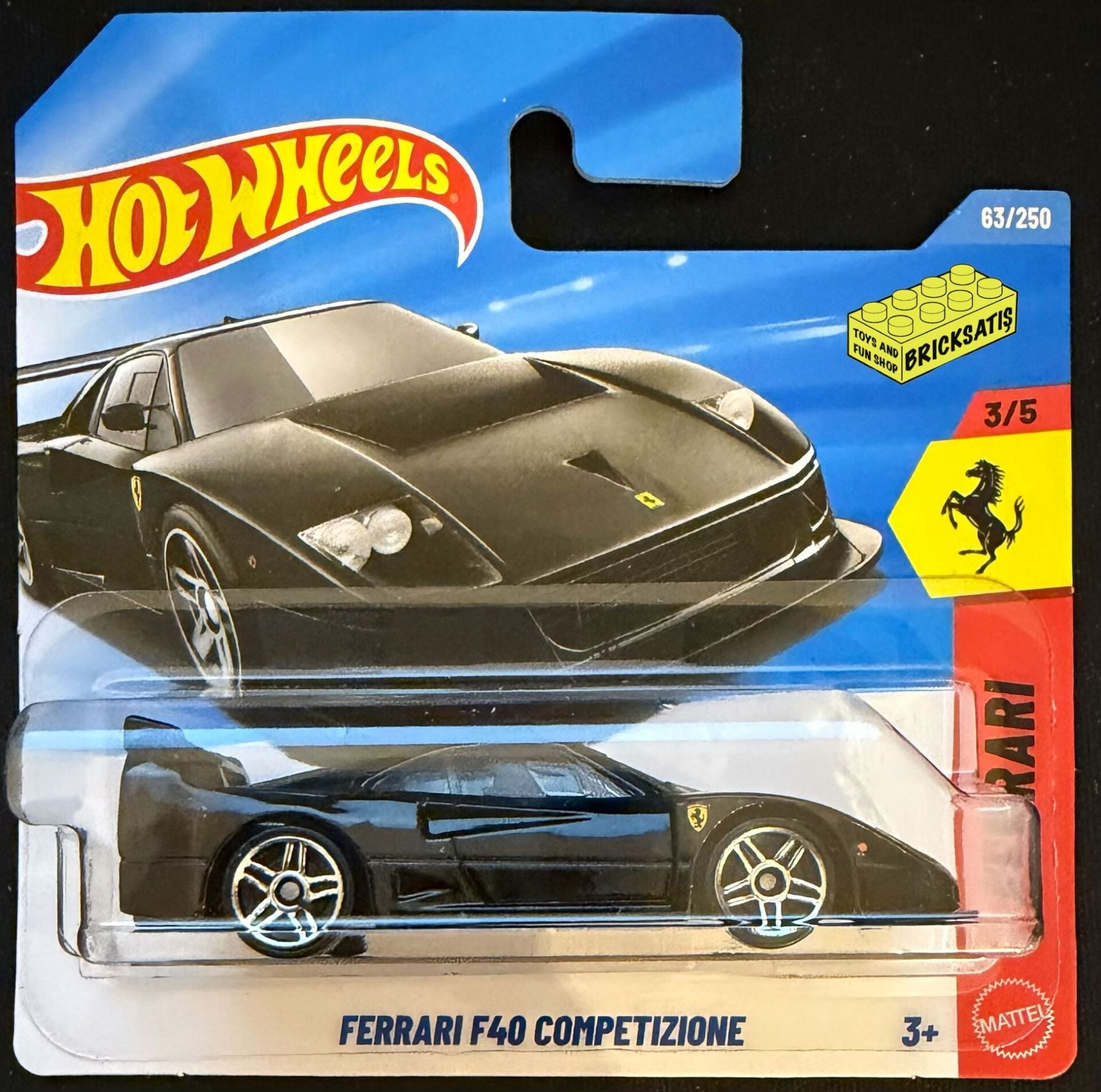Hot Wheels Tekli Arabalar Ferrari F40 Competizione JJJ31 (Ferrari)