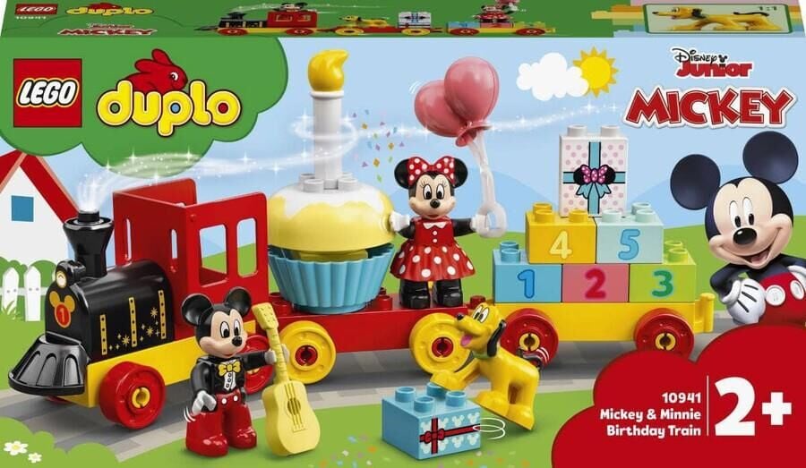 Lego Duplo Disney Mickey and Friends Mickey ve Minnie Doğum Günü Treni 10941