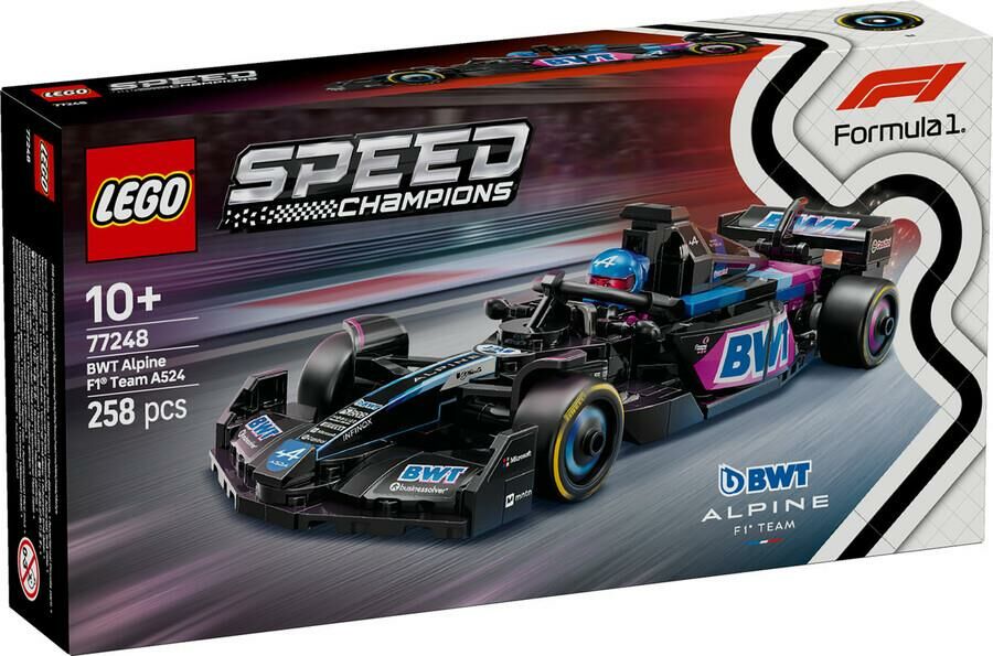 Lego Speed Champions BWT Alpine F1® Team A524 Yarış Arabası 77248