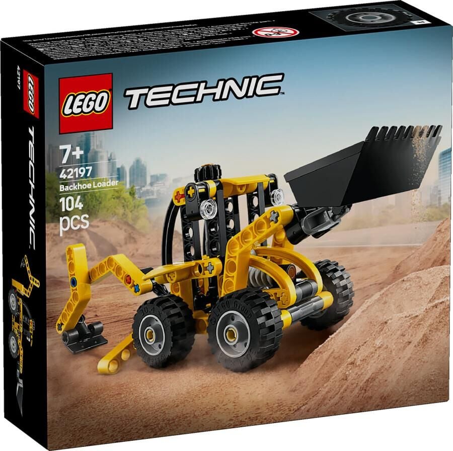 Lego Technic Kazıcı Yükleyici 42197