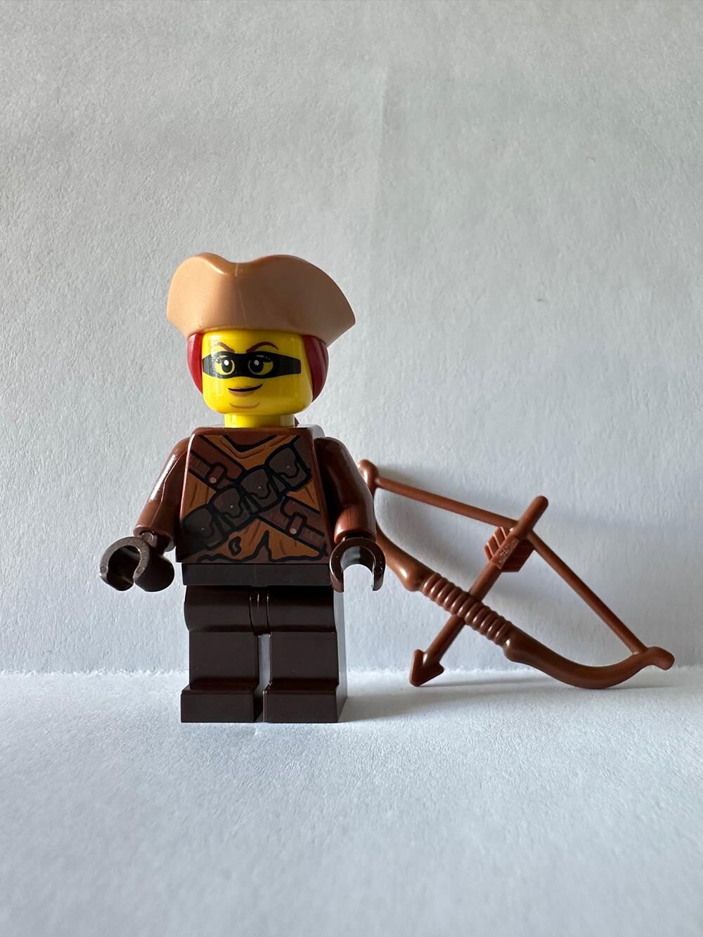Orjinal Lego Minifigür Western Girl with Bow