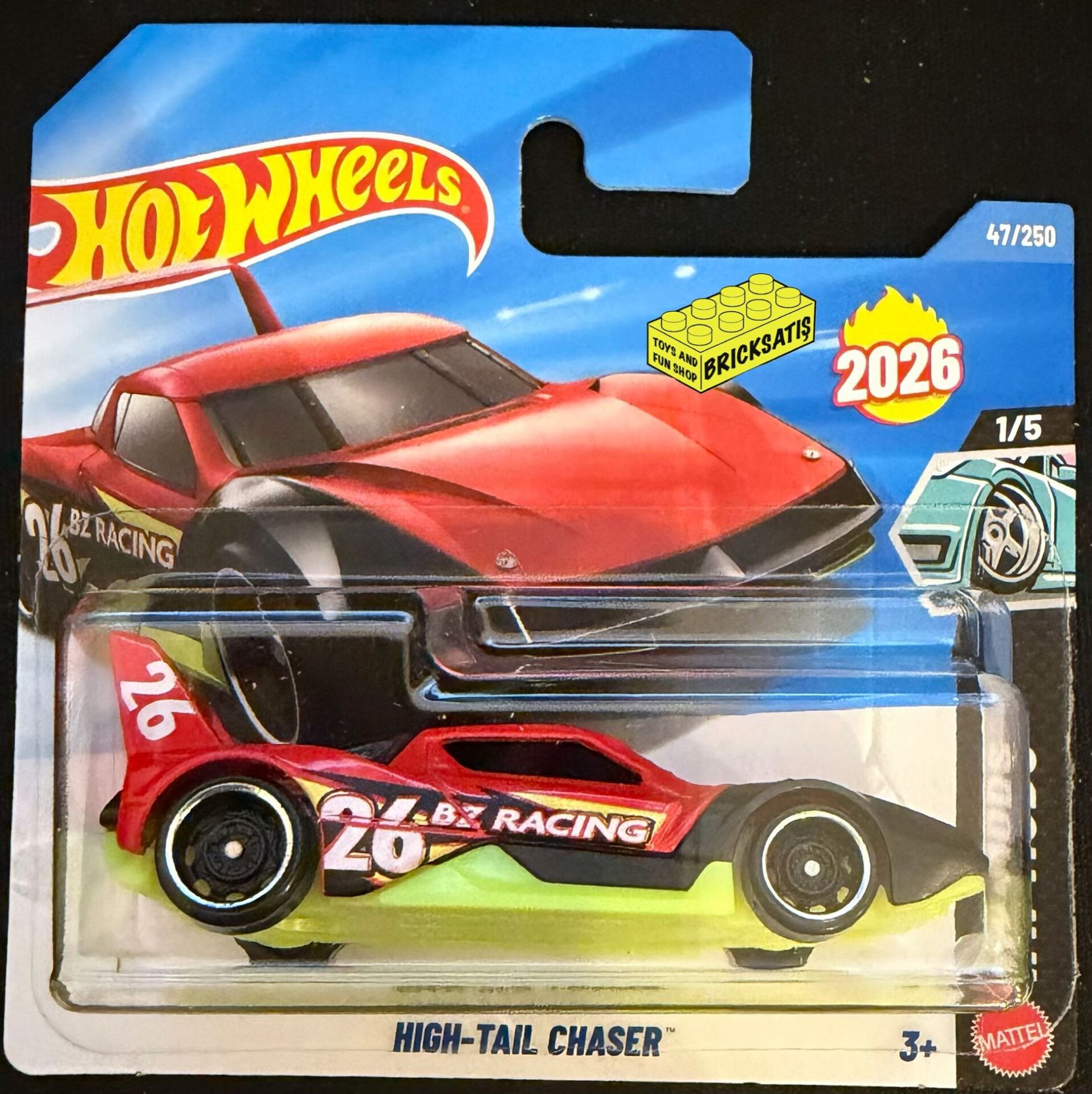 Hot Wheels Tekli Arabalar High-Tail Chaser JJH35 (Mods)