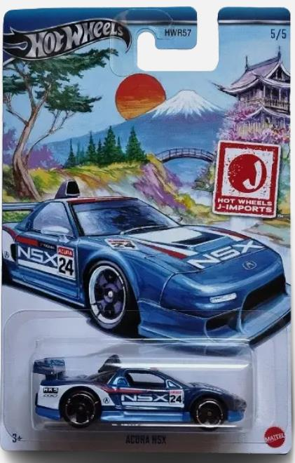 Hot Wheels J-imports Acura NSX HRT04