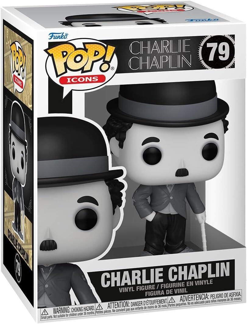 Funko Pop Icons Charlie Chaplin 79