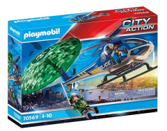 Playmobil 70569 Police Parachute Search