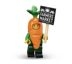 Lego 71037 Minifigure Series 24 - 4 Carrot Mascot