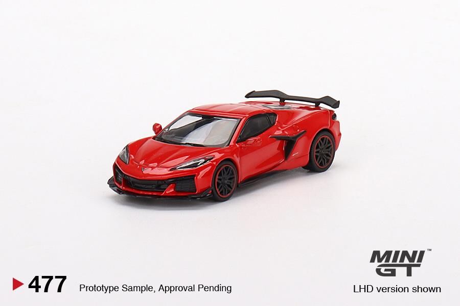 Mini GT Chevrolet Corvette Z06 2023 Torch Red - 477