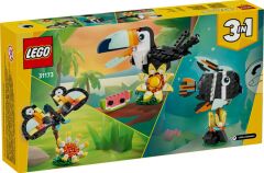 Lego Creator 3’ü 1 Arada Creator Vahşi Hayvanlar: Tropikal Tukan Kuşu 31173