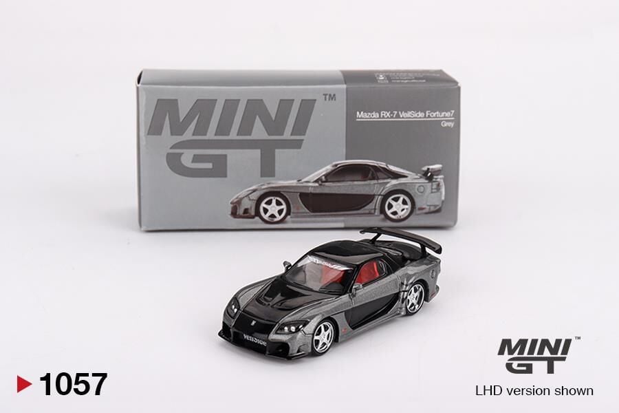 Mini GT Mazda RX-7 VeilSide Fortune Grey 1057