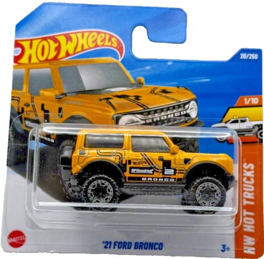 Hot Wheels Tekli Arabalar '21 Ford Bronco HYX50 (HW Hot Trucks)