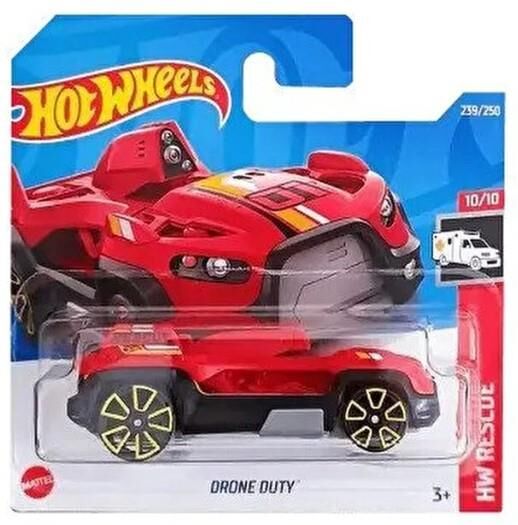 Hot Wheels Tekli Arabalar Drone Duty HCT43 (Rescue)