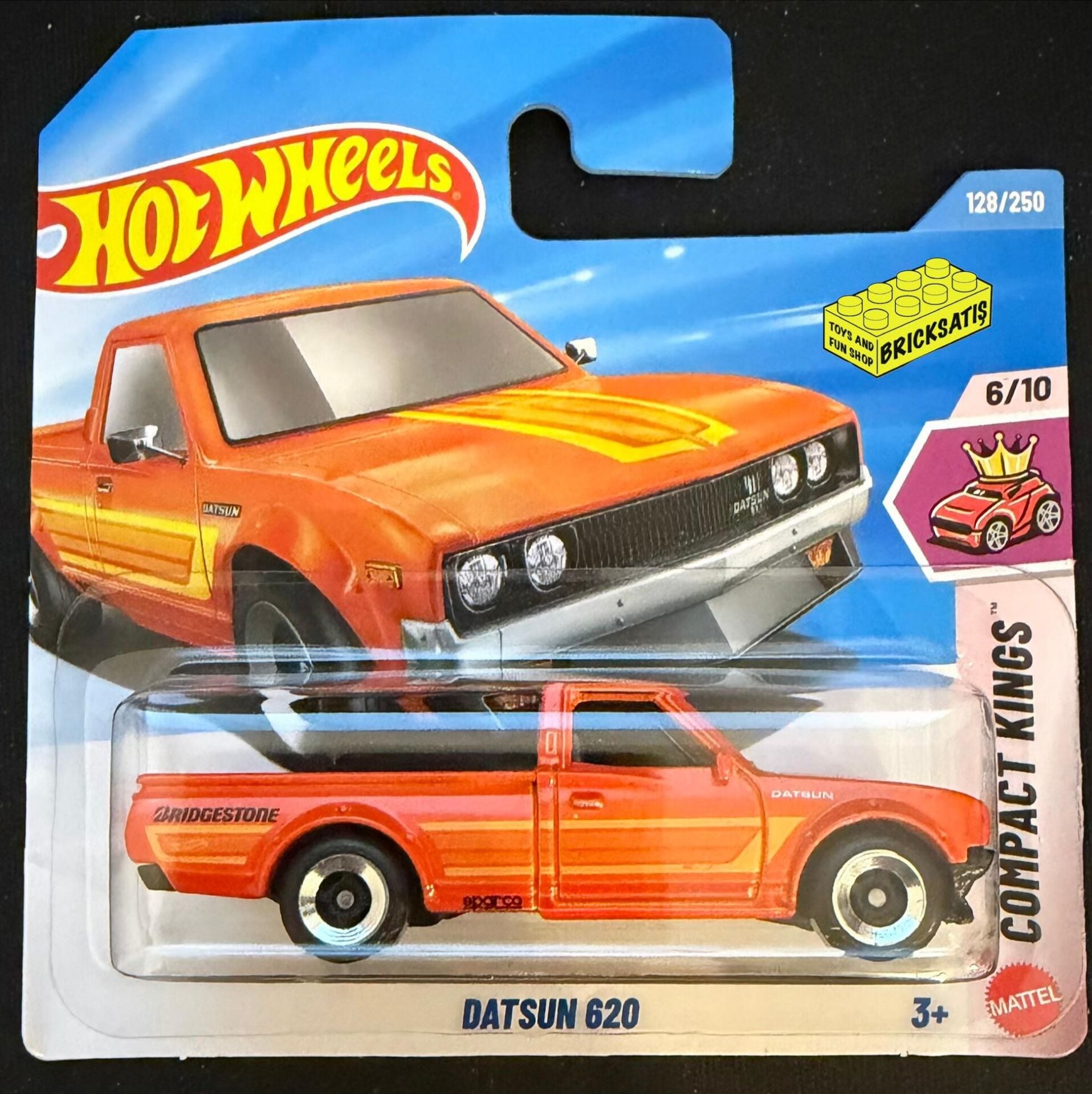 Hot Wheels Tekli Arabalar Datsun 620 JPJ80 (Compact Kings)
