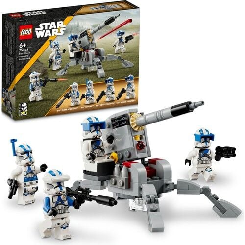 LEGO® Star Wars™ 501. Klon Trooperlar Savaş Paketi 75345
