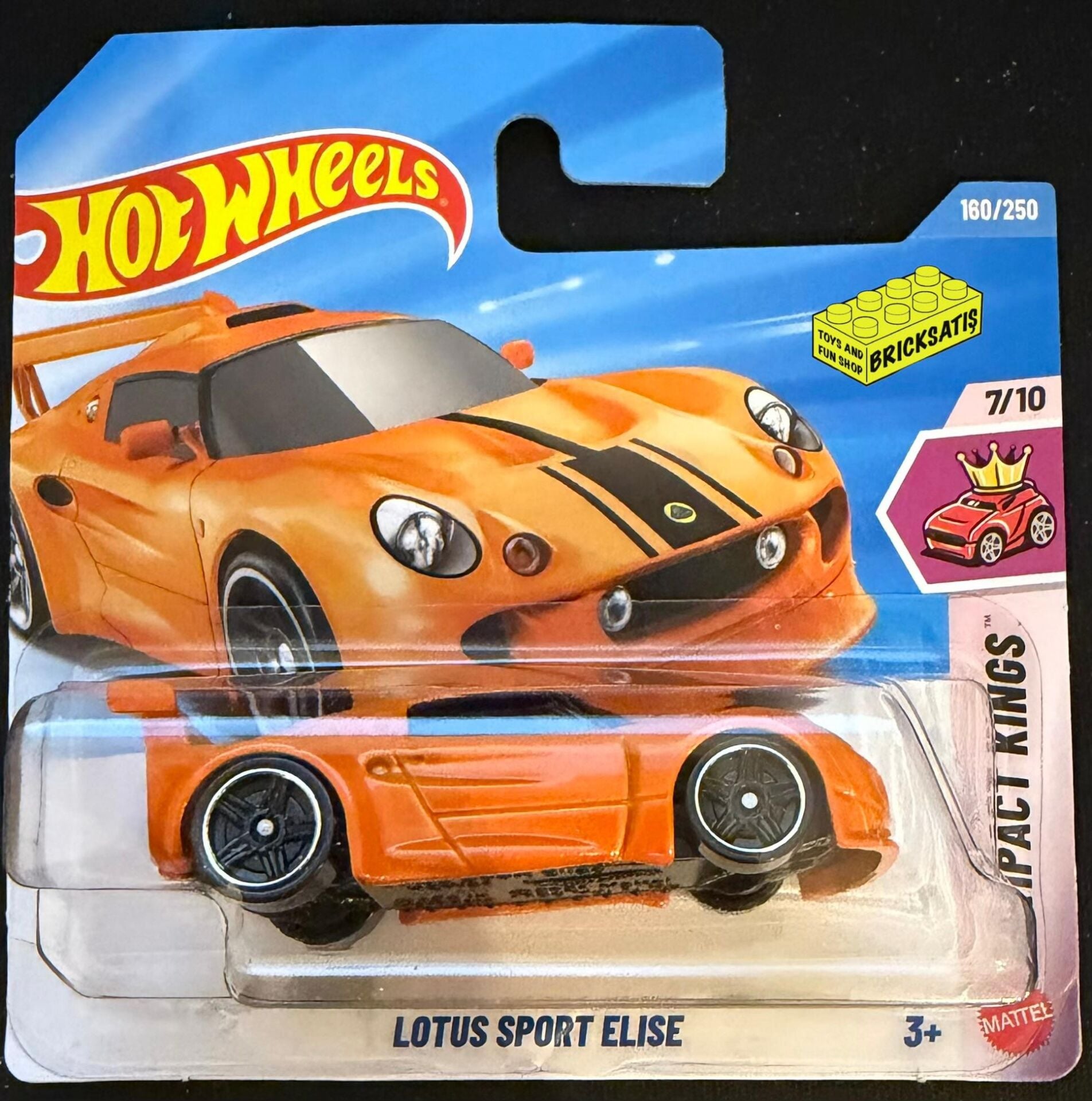 Hot Wheels Tekli Arabalar Lotus Sport Elise JJK07 (Compact Kings)