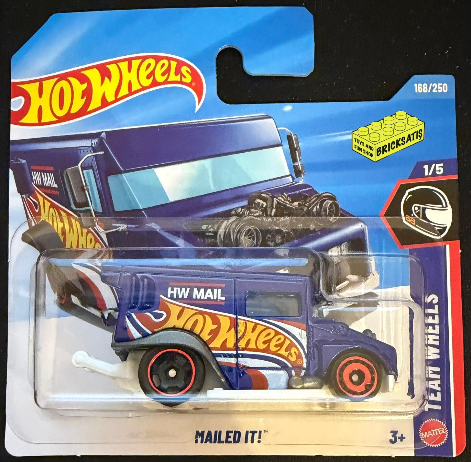 Hot Wheels Tekli Arabalar Mailed IT! JJK12 (Team Wheels)