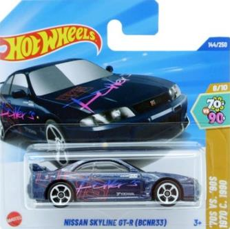 Hot Wheels Tekli Arabalar Nissan Skyline GT-R (BCNR33) HYY04 ('70s vs '90s)