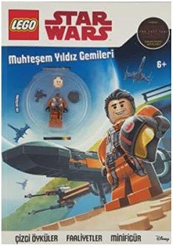 Lego Star Wars - Muhteşem Yıldız Gemileri Dergi - Finn Figür