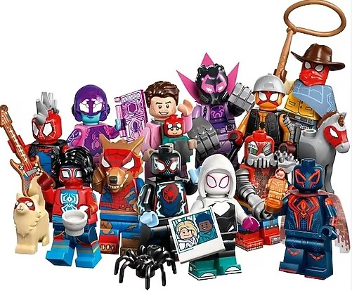 Lego 71050 Spider-Man: Across the Spider-Verse 12 Figür Tam Set
