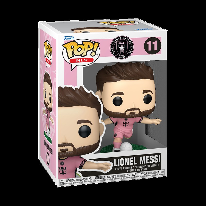 Funko Pop Football MLS Lionel Messi (Pink Uniform)
