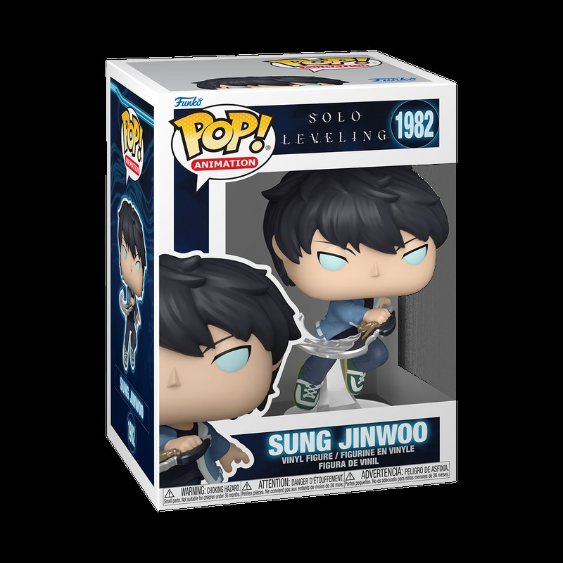Funko Pop Animation Solo Leveling Sung Jinwoo 1982