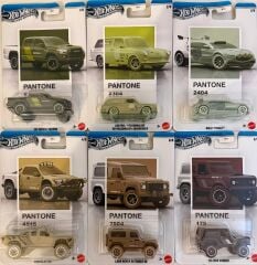 Hot Wheels Silver Series Pantone 6'lı Mix 2 JKY47
