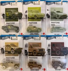 Hot Wheels Silver Series Pantone 6'lı Mix 2 JKY47