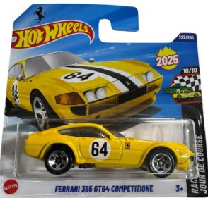 Hot Wheels Tekli Arabalar Ferrari 365 GTB4 Competizione JBC19 (Race Day)