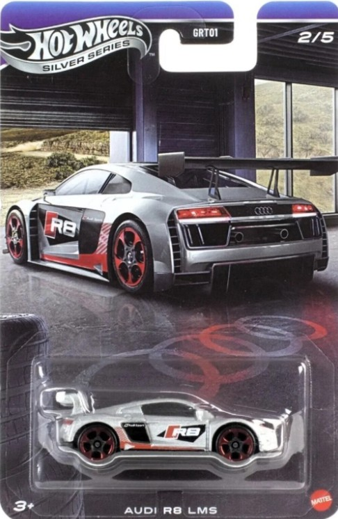 Hot Wheels Silver Series Audi R8 LMS JKY16