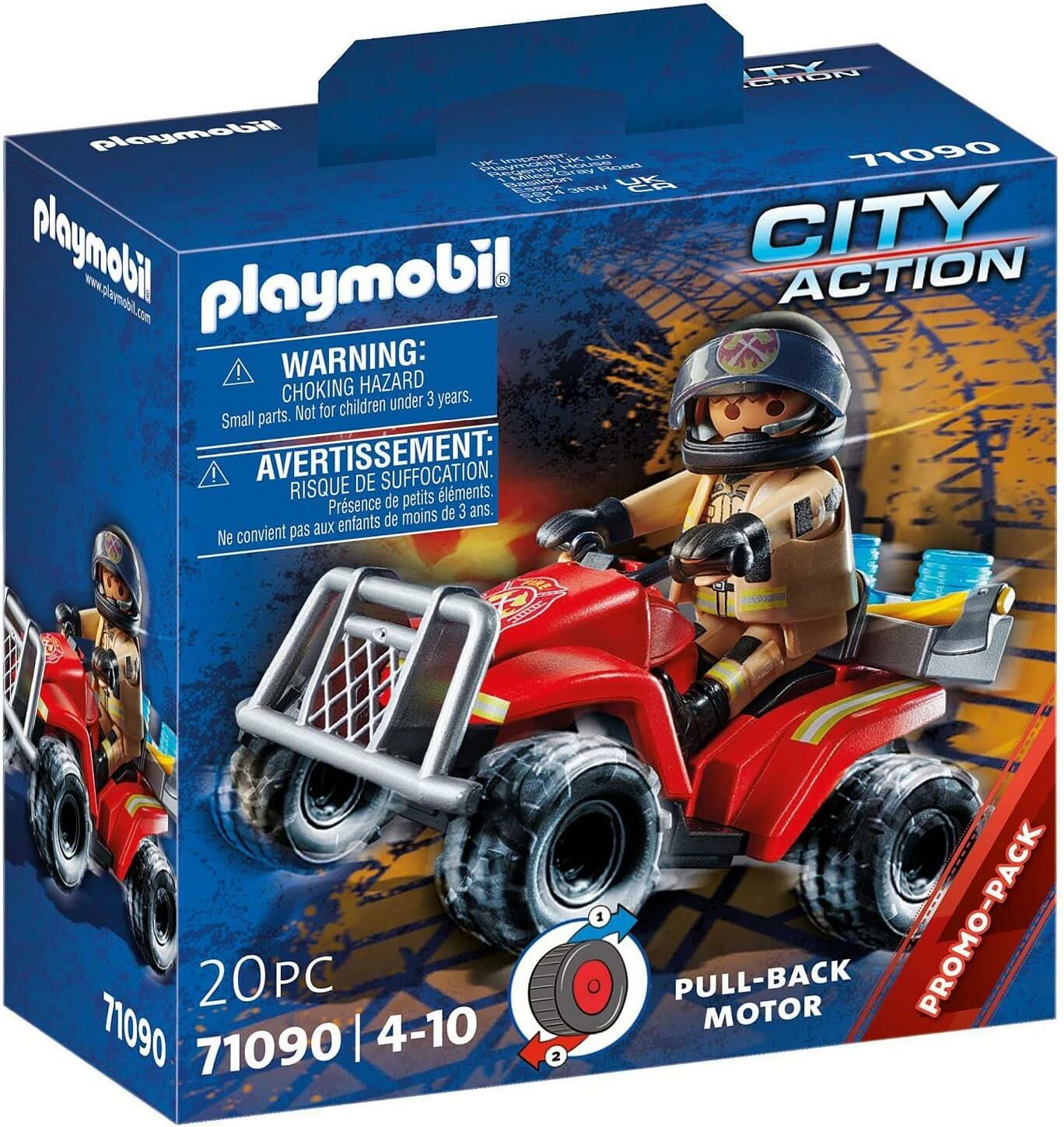 Playmobil City Action 71090 Yangın için Dörtçeker Arazi Aracı