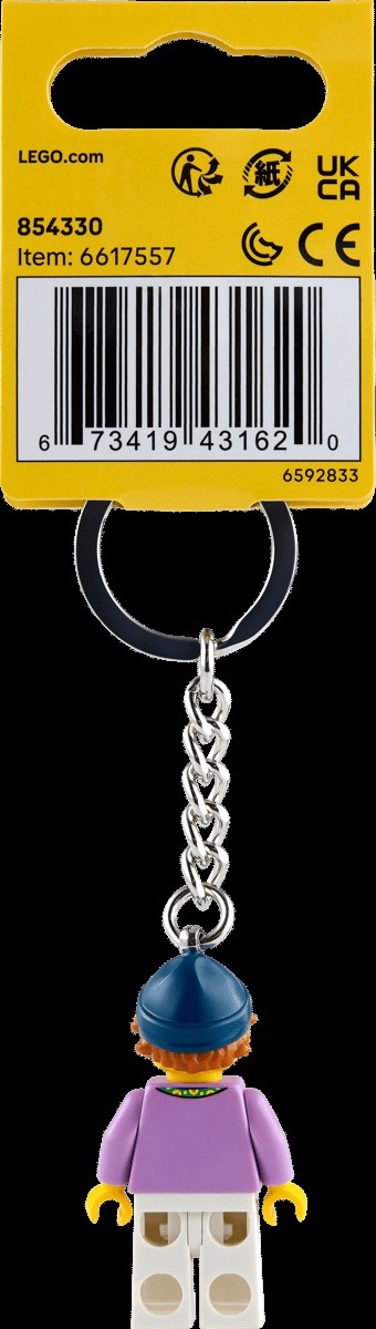 Lego Sunflower Lanyard Girl Anahtarlık 854330