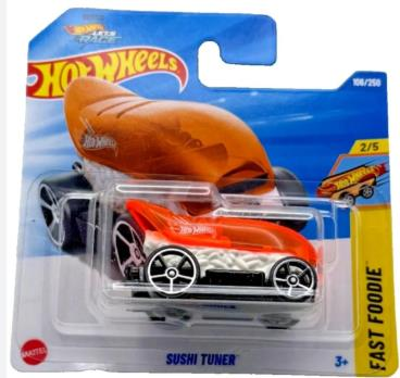 Hot Wheels Tekli Arabalar Sushi Tuner JBC01 (Fast Foodie)