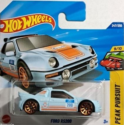 Hot Wheels Tekli Arabalar Ford RS200 JBB49 (Peak Pursuit)