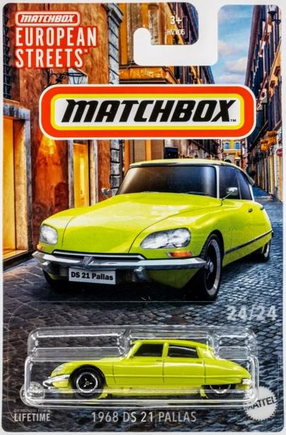 Matchbox European Streets - 1968 DS 21 Pallas HVV41