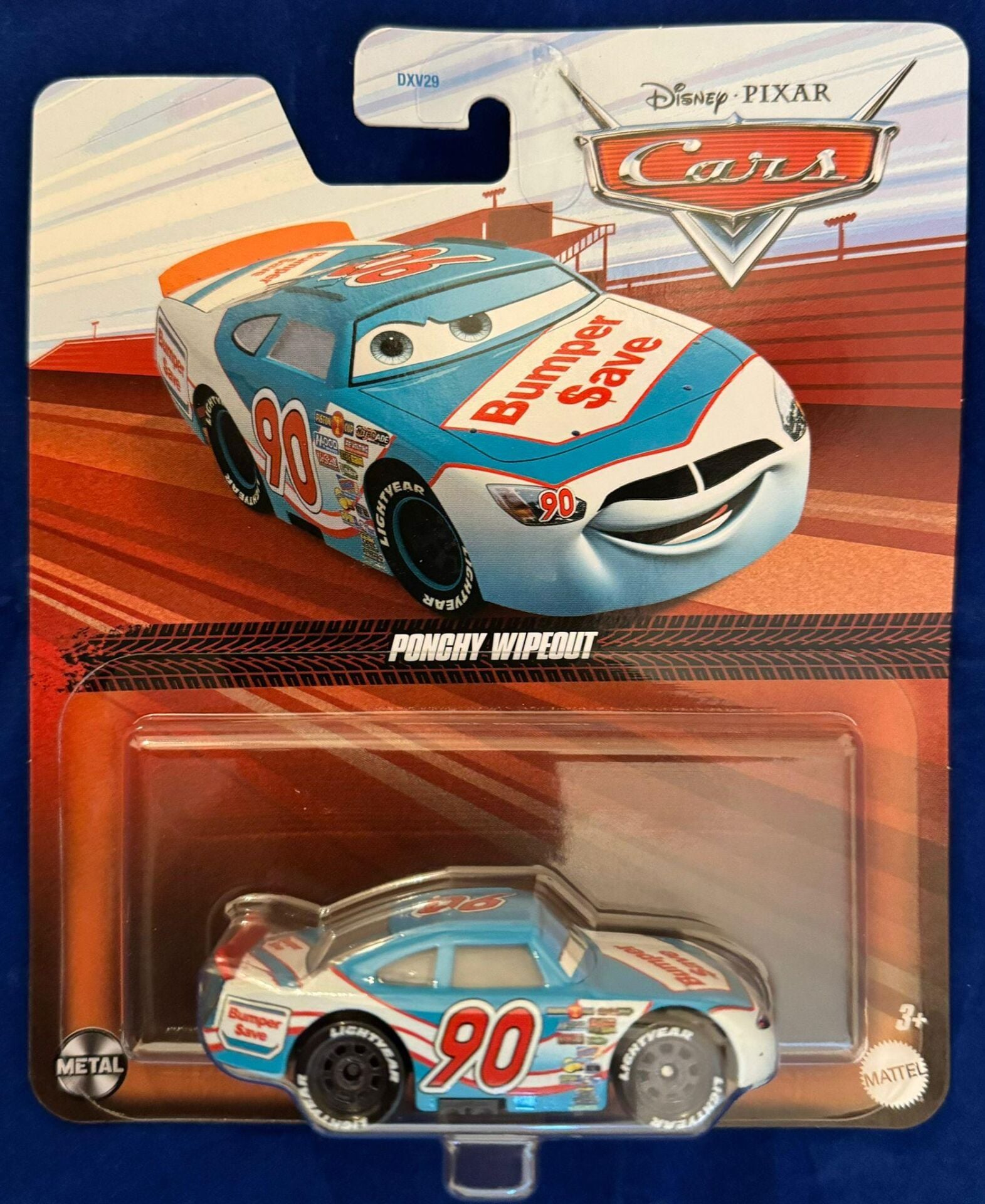 Disney Pixar Cars Ponchy Wipeout GKB38