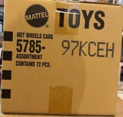 Hot Wheels Kısa Karton 72'li Kutu 5785-97KCEH