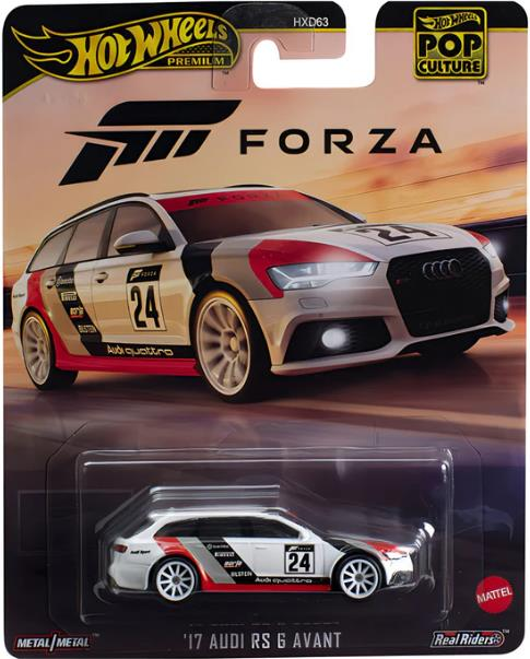 Hot Wheels Premium Pop Culture '17 Audi RS 6 Avant HVJ47