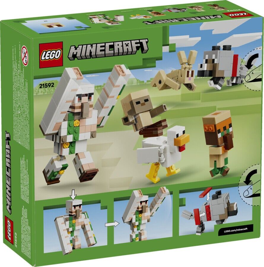 Lego Minecraft Chicken Jockey Desert Attack 21592