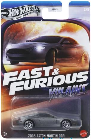 Hot Wheels Fast & furious Villains 2005 Aston Martin DB9 JBY35