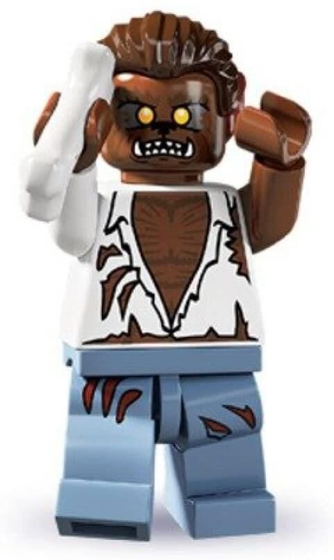 Lego Minifigür - Seri 4 - 8804 - 12 WereWolf