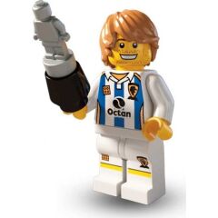 Lego Minifigür - Seri 4 - 8804 - 11 Soccer Player