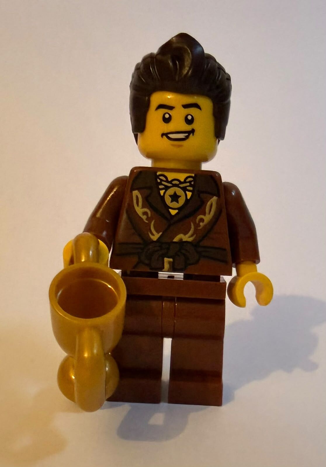 Orjinal Lego Minifigür Brown Ninja